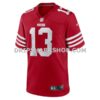 NFL285eeaG01-99c832 Mens Nike Brock Purdy Scarlet San Francisco 49ers Game Player Jersey Pi5111000