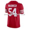 Mens Nike Fred Warner Scarlet San Francisco 49ers Vapor Fuse Limited Jersey