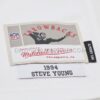 Mens Mitchell And Ness Steve Young White San Francisco 49ers 1994 Legacy Replica Jersey