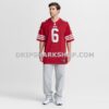 Mens Nike Malik Mustapha Scarlet San Francisco 49ers Game Jersey