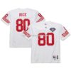 NFL286c08G04-00ecee Mens Mitchell And Ness Jerry Rice White San Francisco 49ers 1994 Authentic Throwback Retired Player Jersey