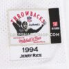 NFL286c08G11-2a2f0f Mens Mitchell And Ness Jerry Rice White San Francisco 49ers 1994 Authentic Throwback Retired Player Jersey