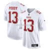 Mens Nike Brock Purdy Tundra White San Francisco 49ers Fashion Game Jersey