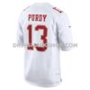 Mens Nike Brock Purdy Tundra White San Francisco 49ers Fashion Game Jersey
