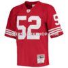 NFL286cccG01-48473d Mens Mitchell And Ness Patrick Willis Scarlet San Francisco 49ers Legacy Replica Jersey Pi4401000