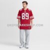Mens Nike Luke Farrell Scarlet San Francisco 49ers Team Game Jersey