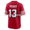 NFL286feaG02-866b0b Mens Nike Brock Purdy Scarlet San Francisco 49ers Alternate Game Player Jersey Pi5275000