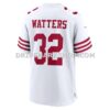 Mens Nike Ricky Watters White San Francisco 49ers Retired Player Game Jersey Pi4825000