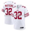 Mens Nike Ricky Watters White San Francisco 49ers Retired Player Game Jersey Pi4825000