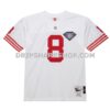 Mens Mitchell And Ness Steve Young White San Francisco 49ers 1994 Authentic Throwback Retired Player Jersey