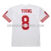 Mens Mitchell And Ness Steve Young White San Francisco 49ers 1994 Authentic Throwback Retired Player Jersey