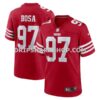 Mens Nike Nick Bosa Scarlet San Francisco 49ers Player Game Jersey Pi4825000