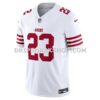 Mens Nike Christian Mccaffrey White San Francisco 49ers Vapor Fuse Limited Jersey