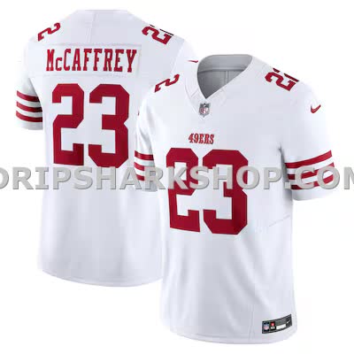 Mens Nike Christian Mccaffrey White San Francisco 49ers Vapor Fuse Limited Jersey