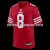 Mens Nike Steve Young Scarlet San Francisco 49ers Retired Player Game Jersey