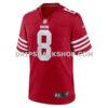 Mens Nike Steve Young Scarlet San Francisco 49ers Retired Game Player Jersey Pi4482000