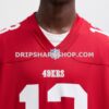 NFL28a58aG02-b38499 Mens Nike Brock Purdy Scarlet San Francisco 49ers Game Player Jersey