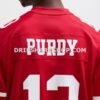 NFL28a58aG03-0d690e Mens Nike Brock Purdy Scarlet San Francisco 49ers Game Player Jersey