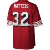 Mens Mitchell And Ness Ricky Watters Scarlet San Francisco 49ers Legacy Replica Jersey Pi3604000