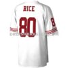 Mens Mitchell And Ness Jerry Rice White San Francisco 49ers Legacy Replica Jersey Pi3610000