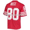 Mens Mitchell And Ness Jerry Rice Scarlet San Francisco 49ers Legacy Replica Jersey Pi3610000