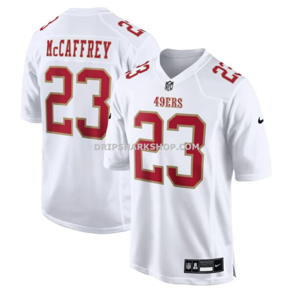 Mens Nike Christian Mccaffrey White San Francisco 49ers Fashion Game Jersey