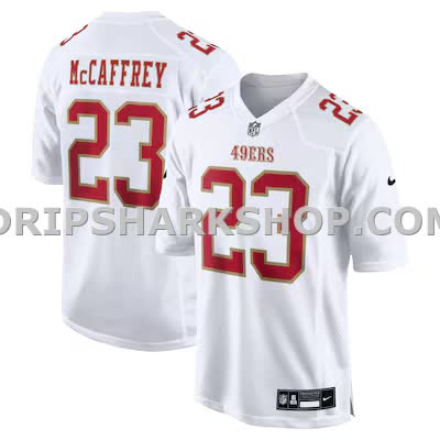 Mens Nike Christian Mccaffrey White San Francisco 49ers Fashion Game Jersey