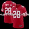 NFL28c0bdM01-6bc384 Mens Nike Darrell Luter Jr Scarlet San Francisco 49ers Game Jersey