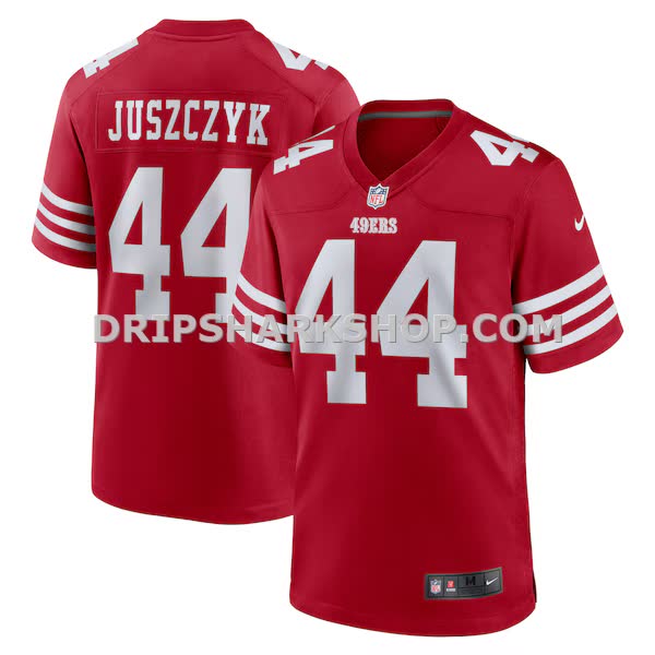 Mens Nike Kyle Juszczyk Scarlet San Francisco 49ers Player Game Jersey Pi4825000