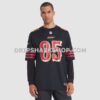 Mens Nike George Kittle Black San Francisco 49ers 2025 Rivalries Collection Game Jersey