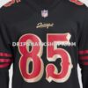 Mens Nike George Kittle Black San Francisco 49ers 2025 Rivalries Collection Game Jersey