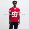 NFL28cd91G07-cc6cf5 Mens Nike Nick Bosa Scarlet San Francisco 49ers Vapor Fuse Elite Jersey