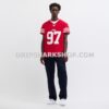 NFL28cd91G09-54dfda Mens Nike Nick Bosa Scarlet San Francisco 49ers Vapor Fuse Elite Jersey