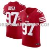NFL28cd91M01-05b81f Mens Nike Nick Bosa Scarlet San Francisco 49ers Vapor Fuse Elite Jersey