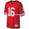 NFL28d8adG01-c06248 Mens Mitchell And Ness Joe Montana Scarlet San Francisco 49ers Big And Tall 1990 Retired Player Replica Jersey Pi3300000