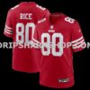 Mens Nike Jerry Rice Scarlet San Francisco 49ers Retired Team Player Game Jersey