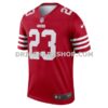 Mens Nike Christian Mccaffrey Scarlet San Francisco 49ers Legend Player Performance Top Pi5221000