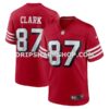 NFL28fc73M01-628ef1 Mens Nike Dwight Clark Scarlet San Francisco 49ers Retired Player Alternate Game Jersey Pi4768000