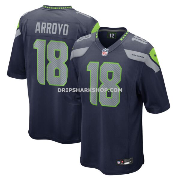 Mens Nike Elijah Arroyo College Navy Seattle Seahawks Team Game Jersey