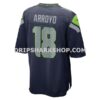 Mens Nike Elijah Arroyo College Navy Seattle Seahawks Team Game Jersey