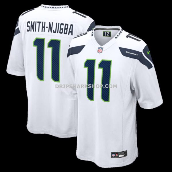 Mens Nike Jaxon Smith Njigba White Seattle Seahawks Game Jersey