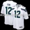 NFL29256dM01-5c612b Mens Nike 12s White Seattle Seahawks Game Jersey