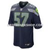 Mens Nike Connor Otoole College Navy Seattle Seahawks Team Game Jersey