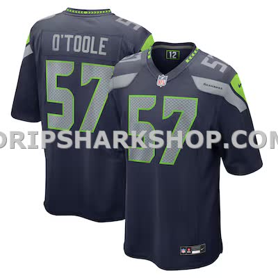 Mens Nike Connor Otoole College Navy Seattle Seahawks Team Game Jersey