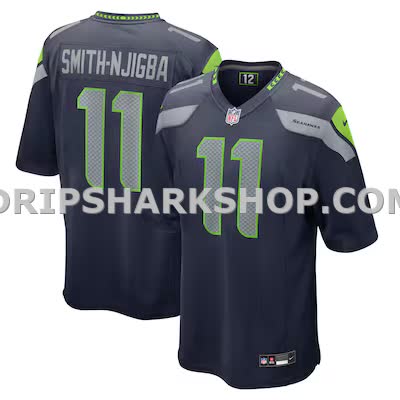 Mens Nike Jaxon Smith Njigba College Navy Seattle Seahawks Game Jersey