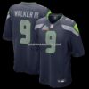 Mens Nike Kenneth Walker Iii College Navy Seattle Seahawks Super Bowl Lx Patch Game Jersey