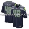 Mens Nike Tyrice Knight College Navy Seattle Seahawks Game Jersey