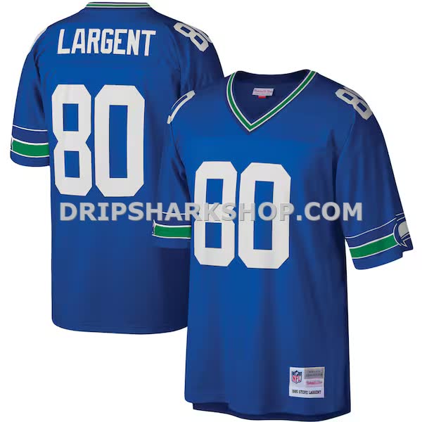 Mens Mitchell And Ness Steve Largent Royal Seattle Seahawks Legacy Replica Jersey Pi3610000