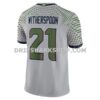 Mens Nike Devon Witherspoon Wolf Gray Seattle Seahawks 2025 Rivalries Collection Limited Jersey