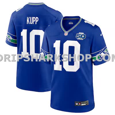 Mens Nike Cooper Kupp Royal Seattle Seahawks Alternate 50th Season Game Jersey